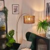Cando Lampadaire Laiton, Noir, 1 lumière