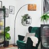 Cando Lampadaire Noir, 1 lumière