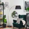 Bassagoda Lampadaire Laiton, Noir, 1 lumière