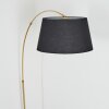 Bassagoda Lampadaire Laiton, Noir, 1 lumière