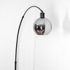 Koyoto Lampadaire, Lampadaires arc Noir, 1 lumière