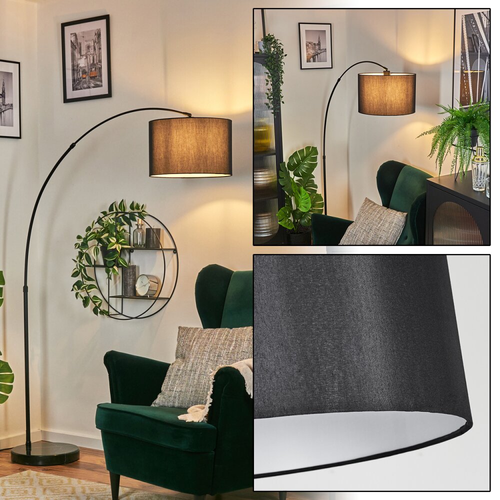 Soungou Lampadaire Noir, 1 lumière main product photo