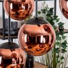 Gastor Suspension, Boule lumineuse, Suspension Cuivré, 6 lumières