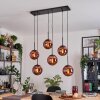Gastor Suspension, Boule lumineuse, Suspension Cuivré, 6 lumières