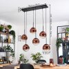 Gastor Suspension, Boule lumineuse, Suspension Clair, Cuivré, 6 lumières