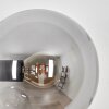 Gastor Boule lumineuse, Applique murale Fumé, 3 lumières
