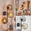 Ripoll Boule lumineuse, Applique murale Ambre, Clair, Fumé, 3 lumières