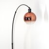 Koyoto Lampadaire, Lampadaires arc Noir, 1 lumière