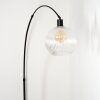 Koyoto Lampadaire, Lampadaires arc Noir, 1 lumière