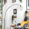 Koyoto Lampadaire Noir, 1 lumière