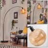 Koyoto Lampadaire Noir, 1 lumière