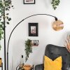 Koyoto Lampadaire Noir, 1 lumière