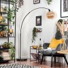 Koyoto Lampadaire Noir, 1 lumière