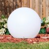 Ilara Boule lumineuse, Borne lumineuse, Eclairage de chemin LED Blanc, 1 lumière, Télécommandes
