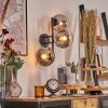 Gastor Boule lumineuse, Applique murale Clair, Fumé, 3 lumières