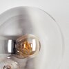 Gastor Boule lumineuse, Applique murale Ambre, Clair, Fumé, 3 lumières