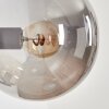 Gastor Boule lumineuse, Applique murale Ambre, Fumé, 3 lumières