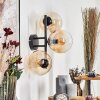 Gastor Boule lumineuse, Applique murale Ambre, Clair, 3 lumières