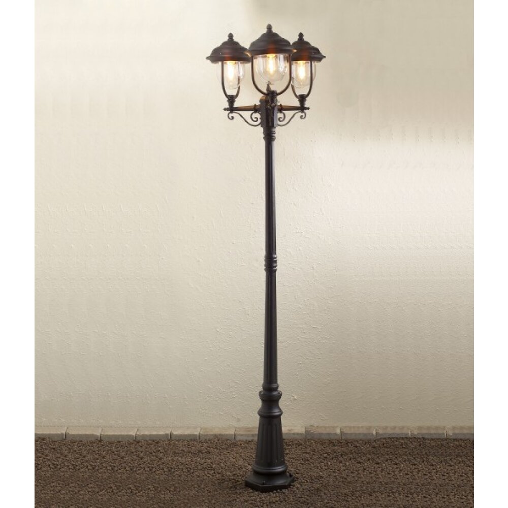 Lampadaire Konstsmide Parma Noir, 1 lumière main product photo