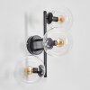 Gastor Boule lumineuse, Applique murale Clair, 3 lumières