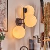 Gastor Boule lumineuse, Applique murale Blanc, 3 lumières