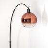 Koyoto Lampadaire Noir, 1 lumière