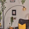 Koyoto Lampadaire Noir, 1 lumière