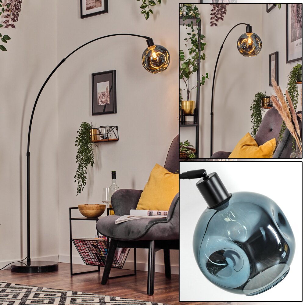 Ripoll Lampadaire Noir, 1 lumière main product photo