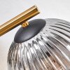 Koyoto Plafonnier, Boule lumineuse Or, Noir, 3 lumières