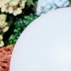 Ilorn Boule lumineuse, Borne lumineuse, Eclairage de chemin LED Blanc, 3 lumières, Télécommandes