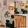 Cando Lampadaire Noir, 1 lumière