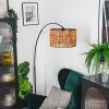 Cando Lampadaire Noir, 1 lumière