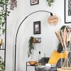 Koyoto Lampadaire, Lampadaires arc Noir, 1 lumière