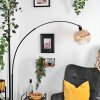 Koyoto Lampadaire Noir, 1 lumière