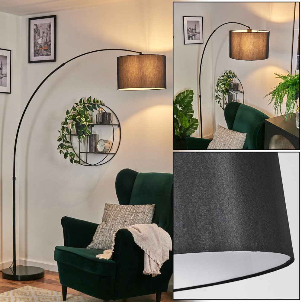 Soungou Lampadaire Noir, 1 lumière main product photo