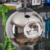 Ripoll Suspension, Boule lumineuse, Suspension grappe Chrome, Fumé, 4 lumières Ripoll Suspension, Boule lumineuse, Suspension grappe Chrome, Fumé, 4 lumières