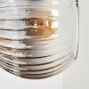 Koyoto Boule lumineuse, Applique murale Ambre, Clair, Fumé, 3 lumières