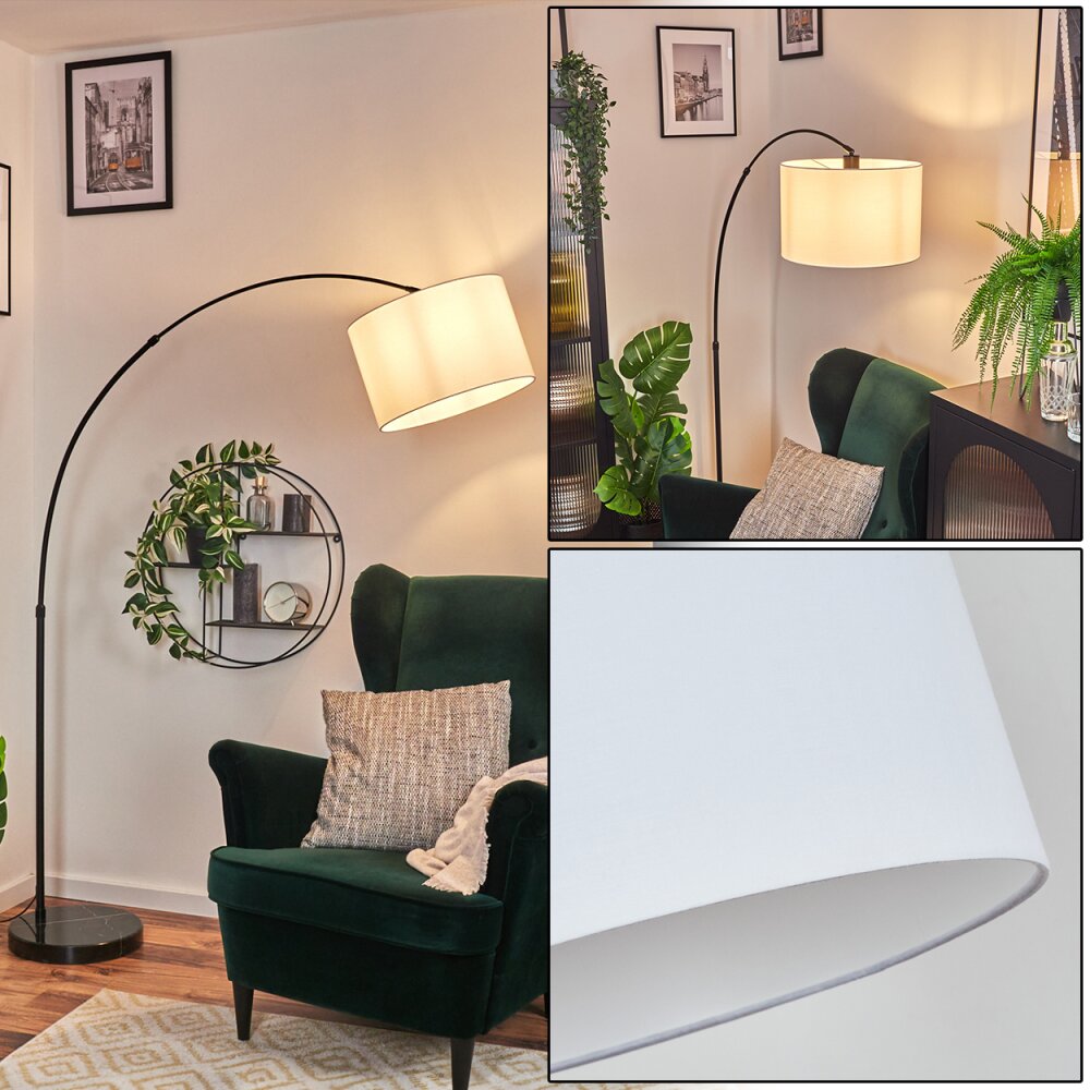Bassagoda Lampadaire Chrome, Noir, 1 lumière main product photo