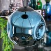 Ripoll Suspension, Boule lumineuse, Suspension grappe Bleu, Or, Cuivré, 4 lumières
