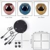 Ripoll Suspension, Boule lumineuse, Suspension grappe Bleu, Or, Cuivré, 4 lumières