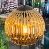 Koyoto Suspension, Boule lumineuse, Suspension grappe Bleu, Or, Vert, 4 lumières