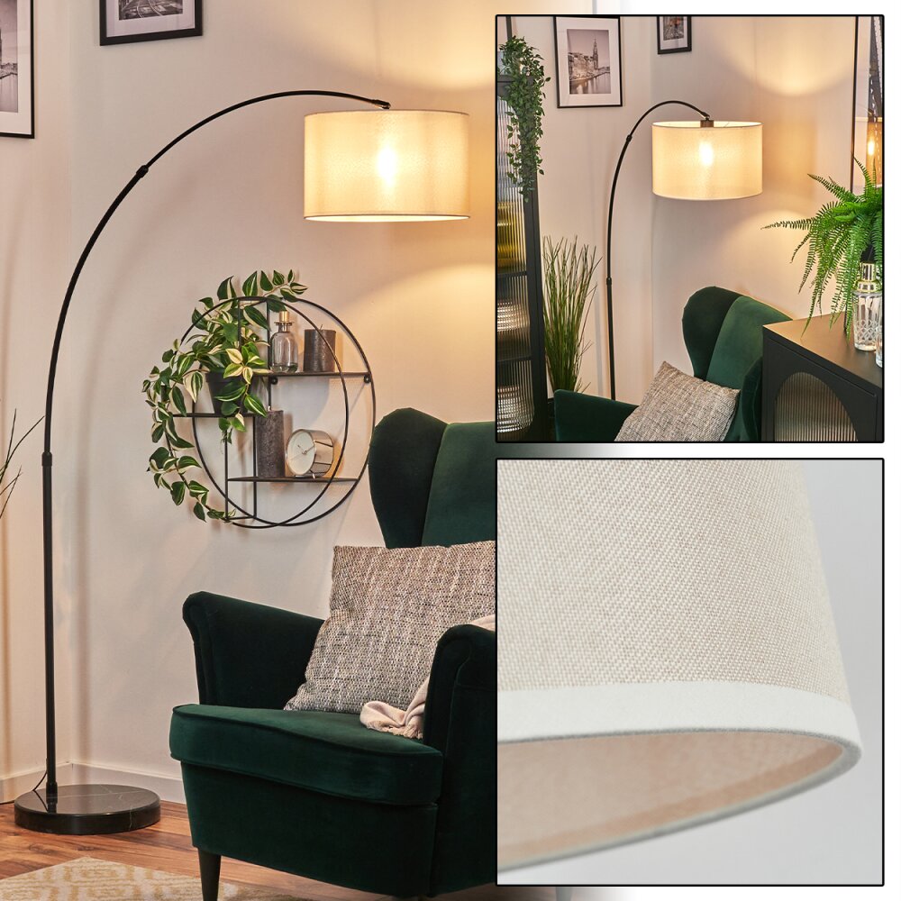 Bassagoda Lampadaire Noir, 1 lumière main product photo