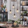 Ripoll Suspension, Boule lumineuse, Suspension grappe Clair, 4 lumières