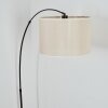 Bassagoda Lampadaire Chrome, Noir, 1 lumière