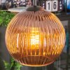 Koyoto Suspension, Boule lumineuse, Suspension grappe Bleu, Vert, Cuivré, 4 lumières