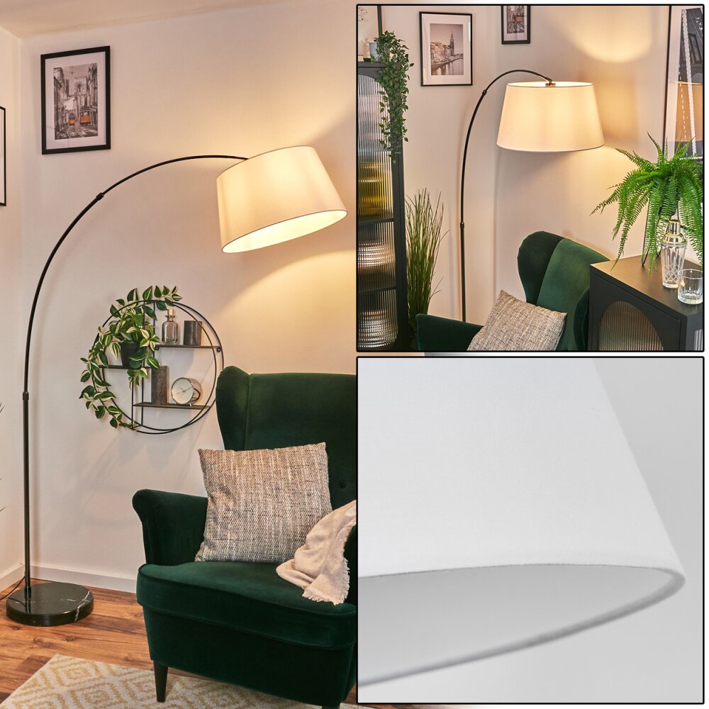 Bassagoda Lampadaire Chrome, Noir, 1 lumière main product photo