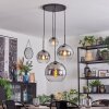 Koyoto Boule lumineuse, Suspension grappe Clair, Fumé, 4 lumières