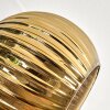 Koyoto Plafonnier, Boule lumineuse 89 cm Bleu, Or, Vert, 12 lumières