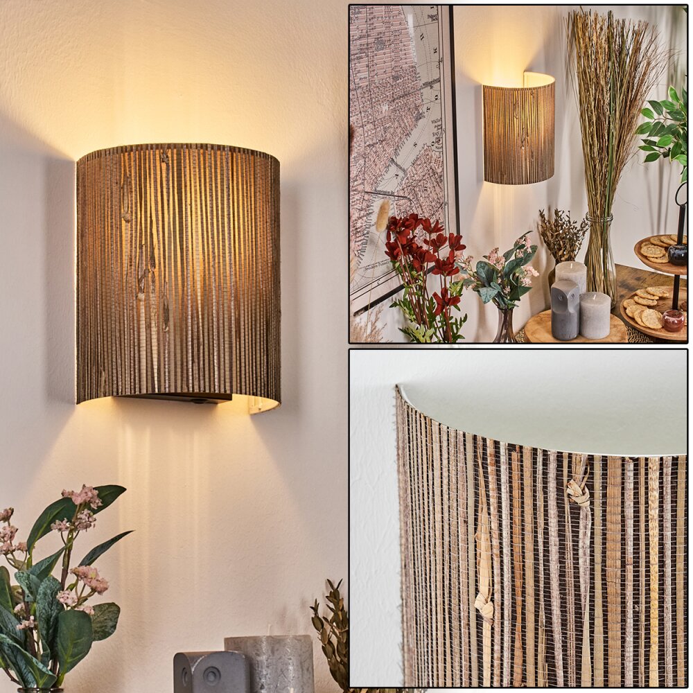Viadores Luminaire Up & Down, Applique murale Noir, Blanc, 1 lumière main product photo