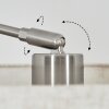 Bassagoda Lampadaire Nickel mat, Noir, 1 lumière